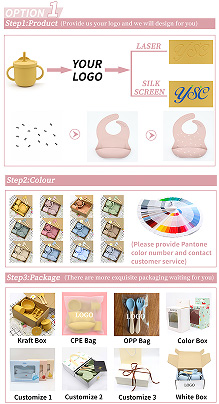 Silicone Baby Feeding Products Custom