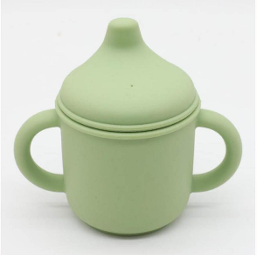 Silicone Baby Slow Flow Pacifier Cup ,Trainer Cup for Infant Eco-Friendly