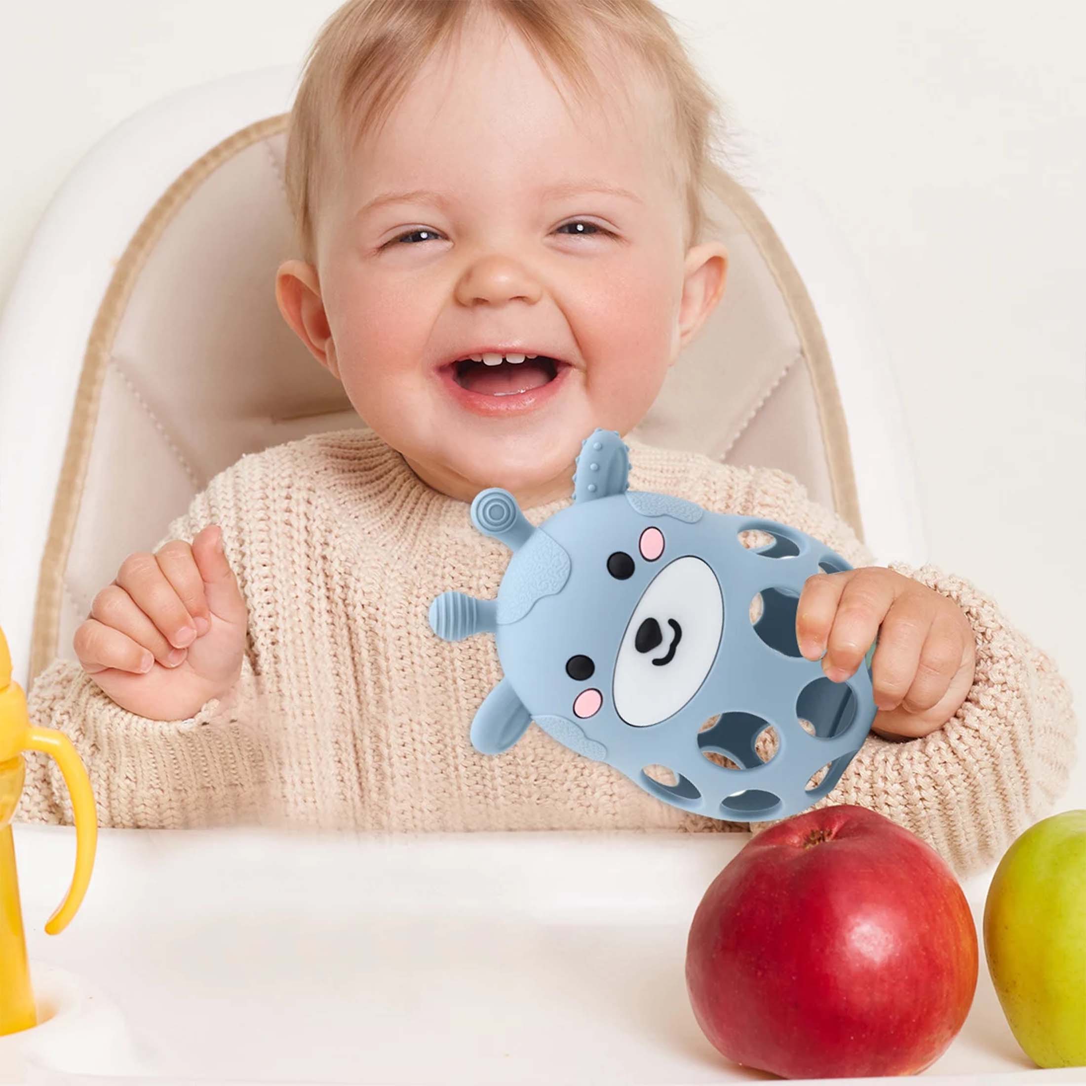 Silicone Newborn Infant Teether Baby Teething Toys Animal Shape Detail 3