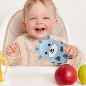 Silicone Newborn Infant Teether Baby Teething Toys Animal Shape Detail 3