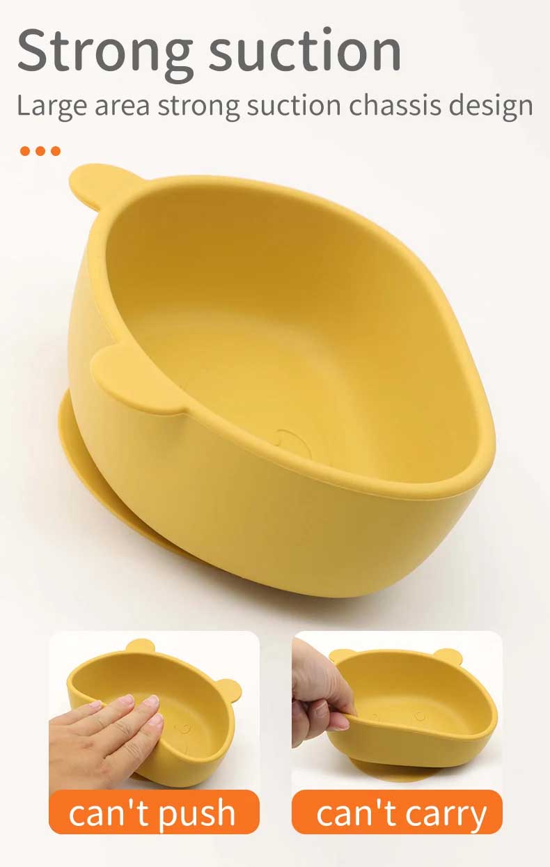 Silicone Suction Bowl Silicone Bowl Custom