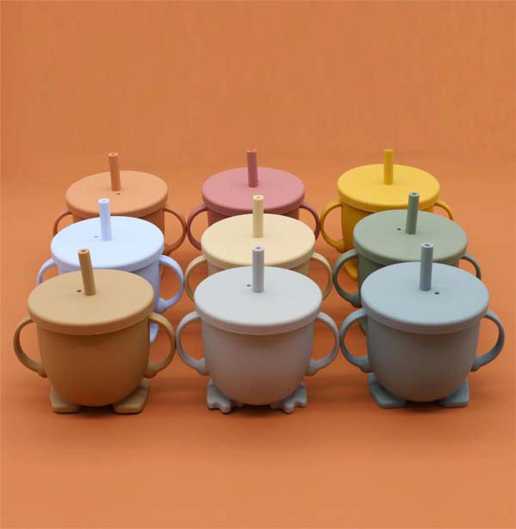 baby silicone drinking cup Microwave Safety