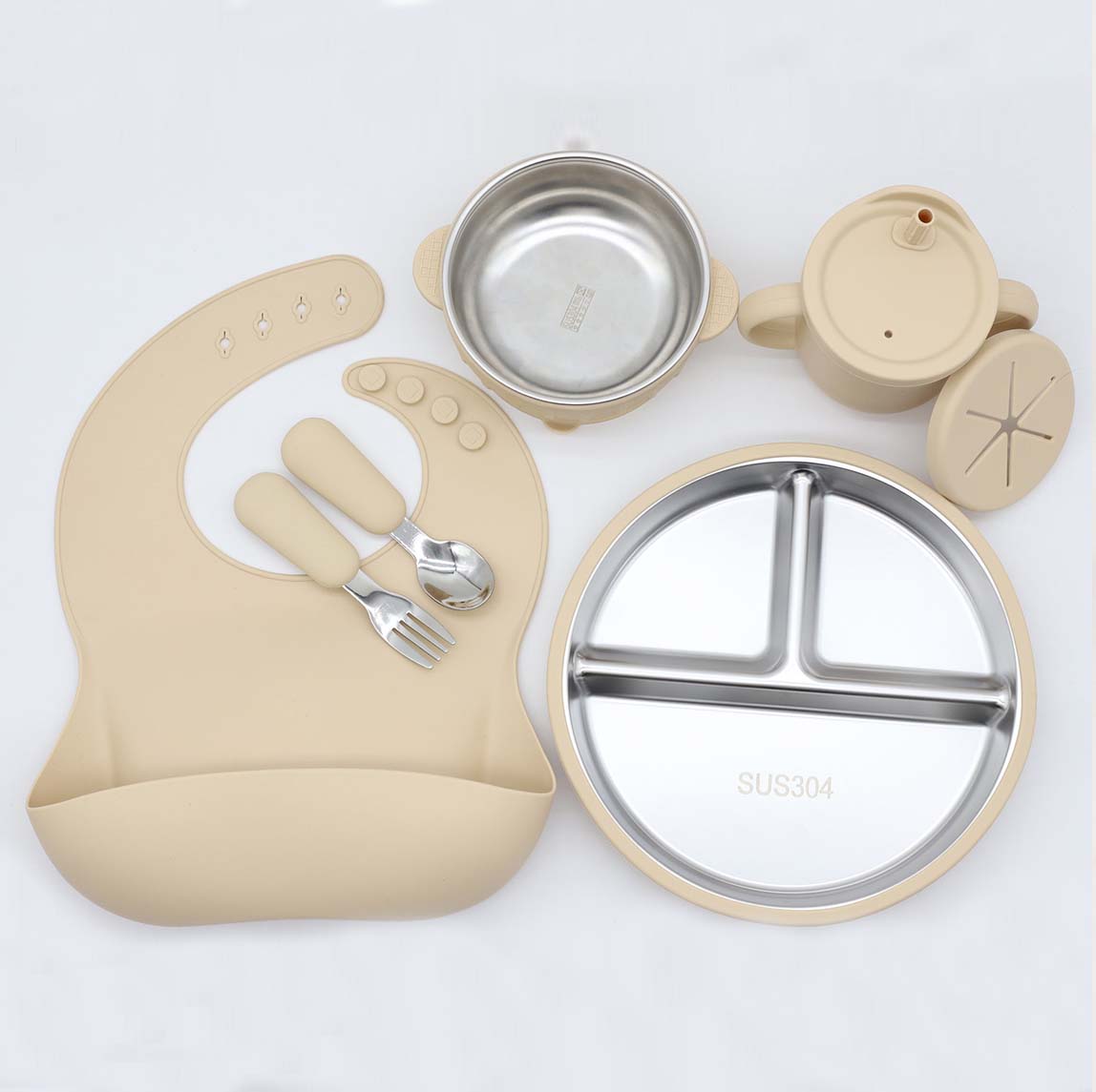 https://www.yscsilicone.com/bpa-free-silicone-baby-feeding-set-with-stainless-steel-bowl-toddler-tableware-with-suction-bib-cup-spoon-ysc-product/
